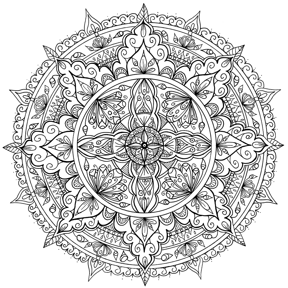 Petals Mandala