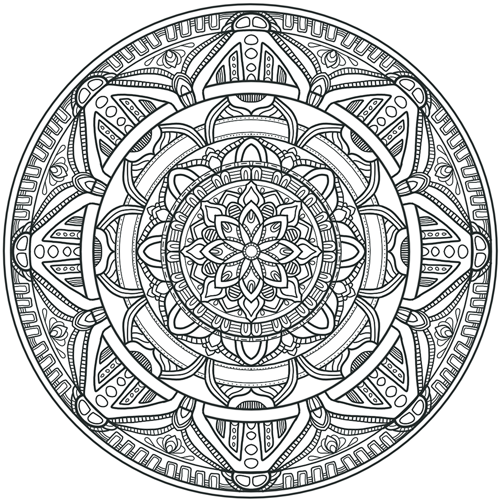 Krita Circle Mandala 3