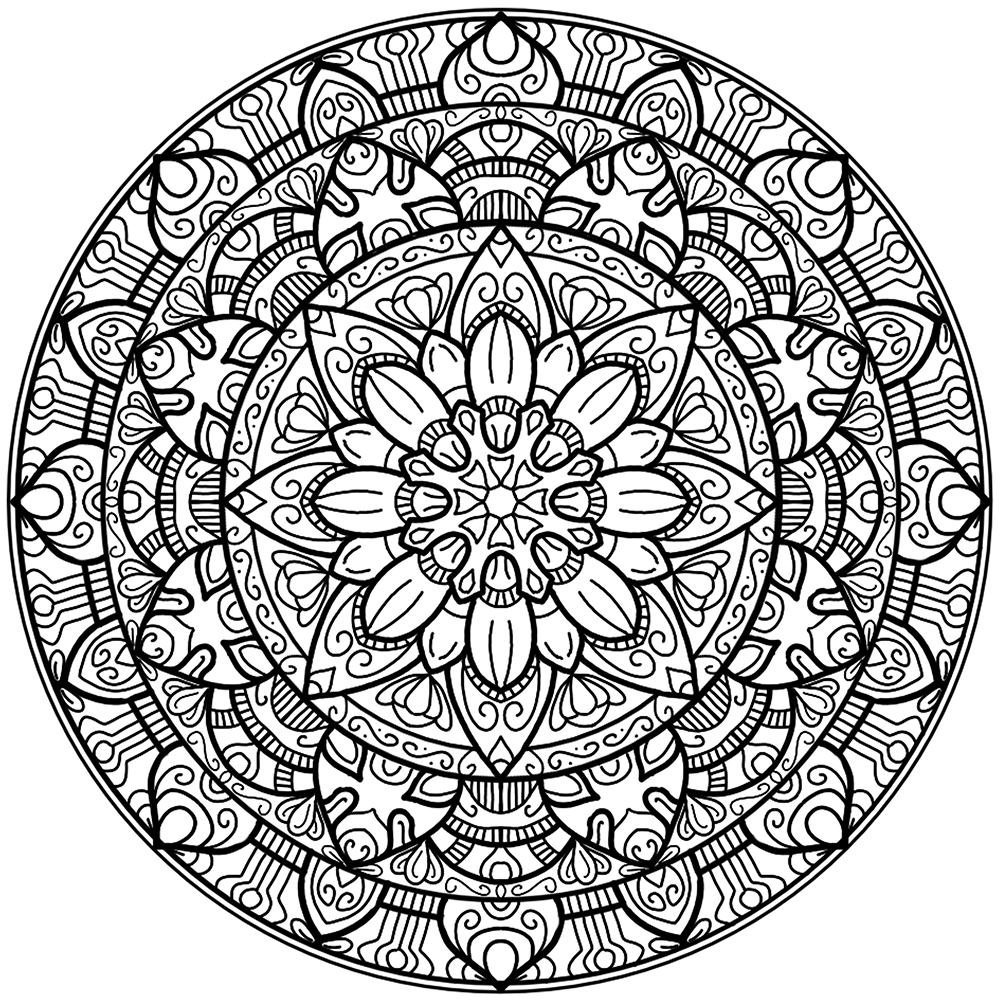 Krita Circles Mandala 2